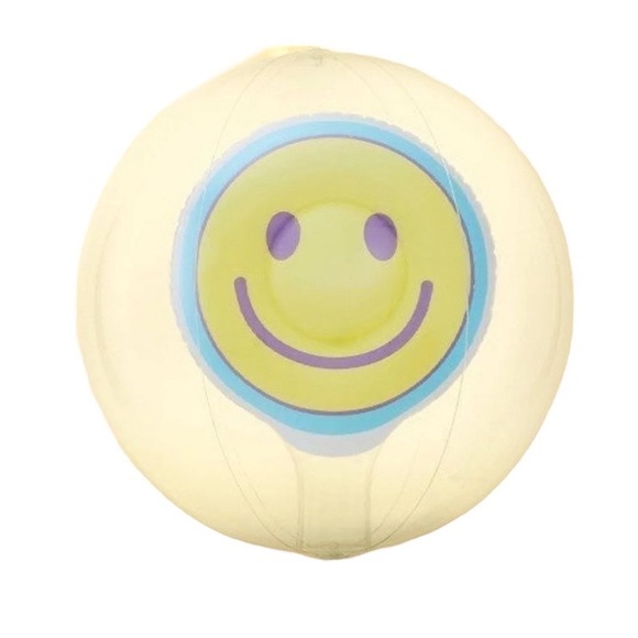 Stoney Clover Lane Smile Face Oversized Inflatable Beach Ball Pool Beach… - Picture 1 of 8